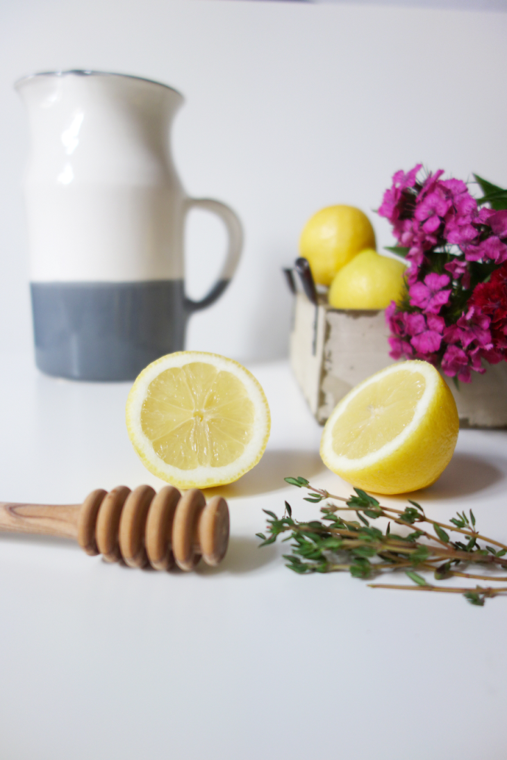 Lemons for Thyme Lemonade vertical