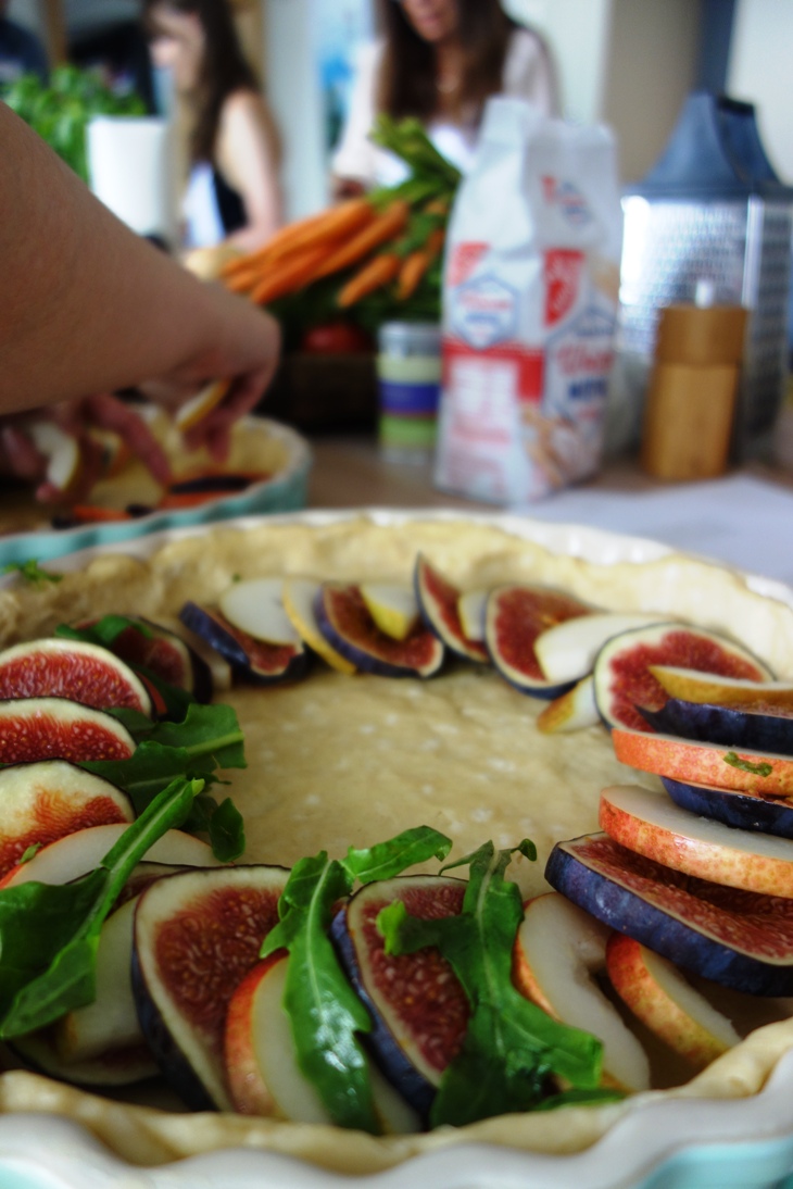 Wildflower tart